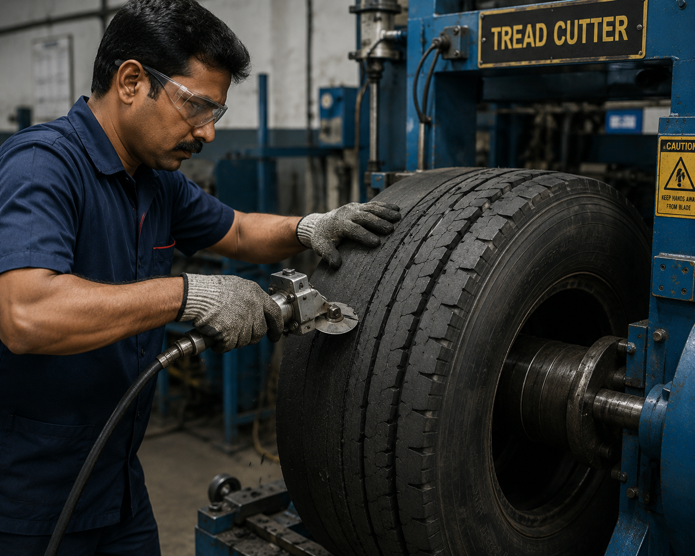 Tyre Cutting